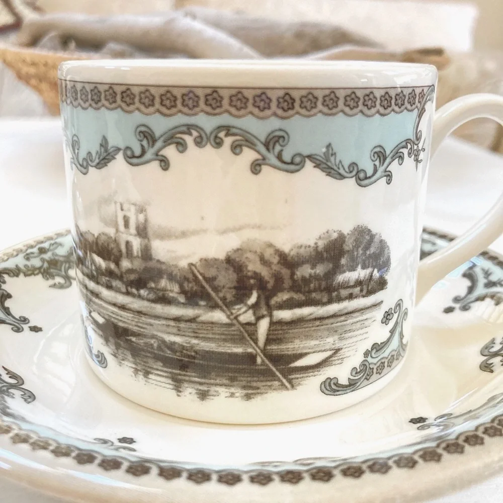 Year early 2000's 4 Sets💕Gorgeous Johnson Brothers England Cup and Saucer Set of